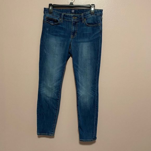 GAP distressed legging skinny jeans 28 waist - Picture 2 of 6